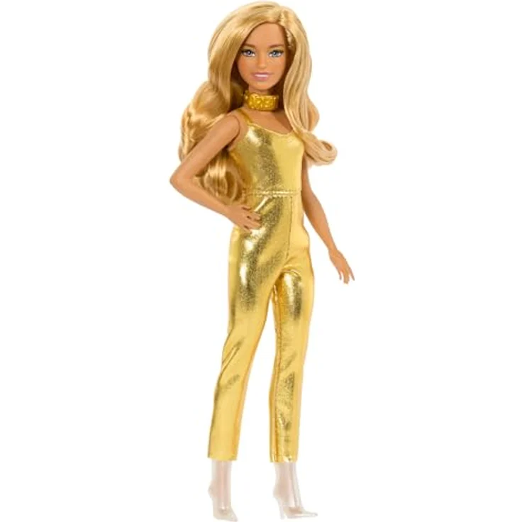 Barbie Anziehpuppe Fashionistas 65-jähriges Jubiläum welliges blondes Haar – Bild 5