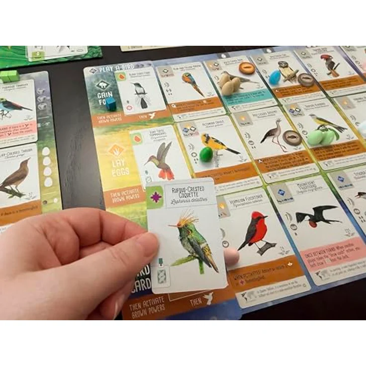 Stonemaier Games Wingspan Americas Erweiterung, Brettspiel mit Vögeln aus Mexiko, Mittel- und Südamerika, für 1-5 Spieler – Bild 7