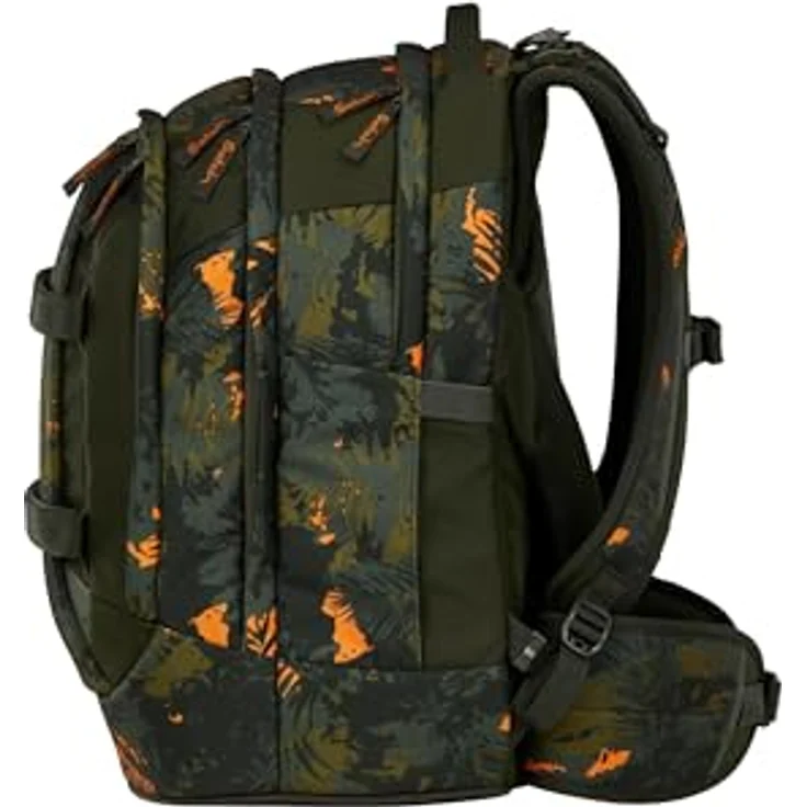 Satch Pack Ergonomischer Schulrucksack für die 5. Klasse, 30L Stauraum, wasserabweisend, mit Organisationsfächern und Reflexmaterial – Bild 3