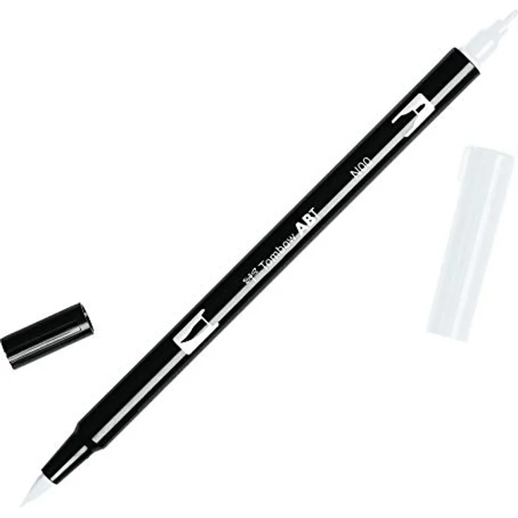 Tombow ABT Dual Brush Pens Blender, farblos ABT-N000 n00, für Farbverläufe und exakte Linienführung