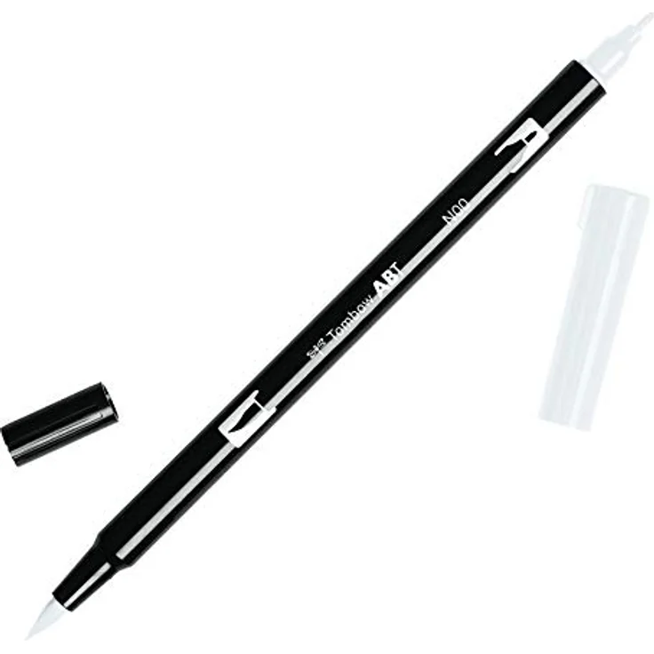 Tombow ABT Dual Brush Pens Blender, farblos ABT-N000 n00, für Farbverläufe und exakte Linienführung – Bild 1