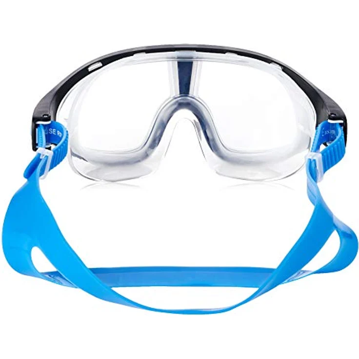 Speedo Unisex Erwachsene Biofuse Rift Mask Schwimmbrille, Bondi-Blau/Weiß, Einheitsgröße – Bild 2