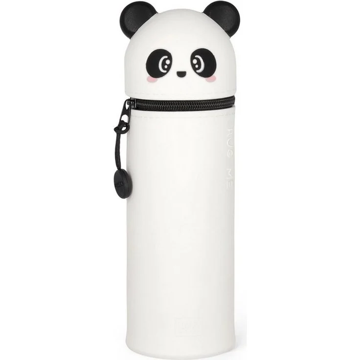 Legami Federmäppchen LEGAMI 2-IN-1, Motiv PANDA KAWAII, Silikon, REISSVERSCHLUSS, blau – Bild 1