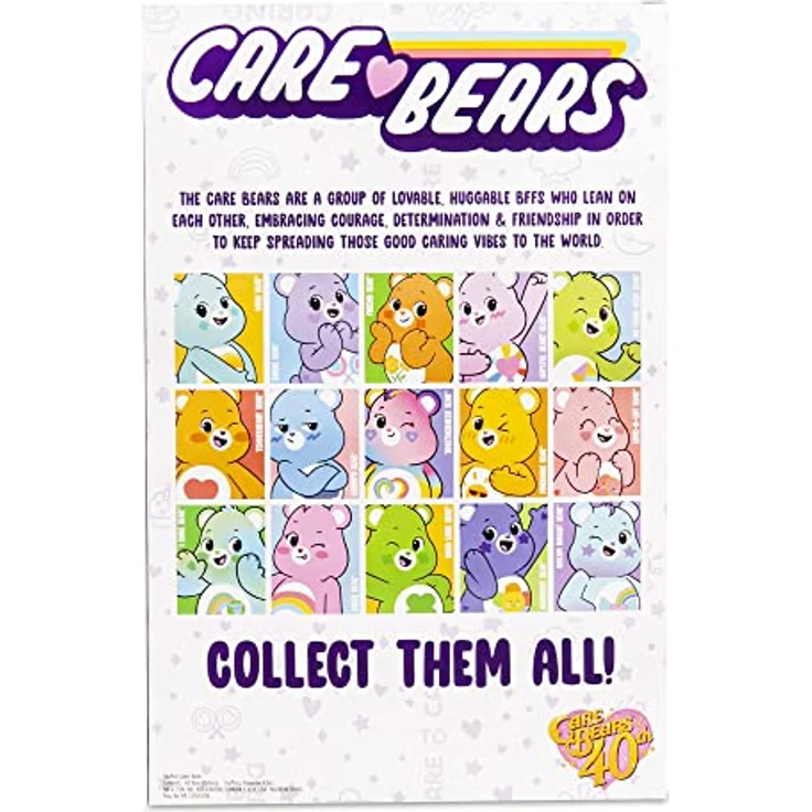 Care Bears Dream Bright Bear 35 cm, Weiches Plüschtier für Kinder ab 4 Jahren, Optimistisch und Sammelbar – Bild 5