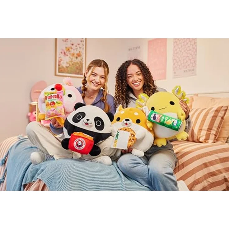 ZURU Snackles Serie 2, 35 cm großes Plüschspielzeug mit Snackmarken-Accessoire (Oli) aus superweichem Plüsch, ideal zum Kuscheln – Bild 5