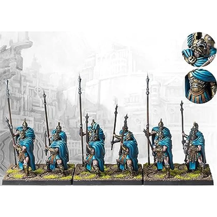 Para Bellum Wargames City States: Phalangites, professionelle Sammelfigur ohne Schild, mit Sarissa-Spießen für überlegene Formationstechniken – Bild 2