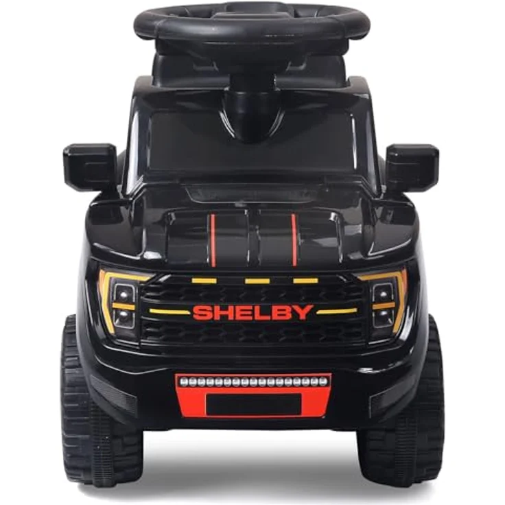 Schwarz Kitchen Rutscher Shelby Ford F-150 Raptor mit Anhänger, schwarz - Robuste Bauweise, fördert motorische Fähigkeiten, geeignet für Innen- und Außenbereich – Bild 5