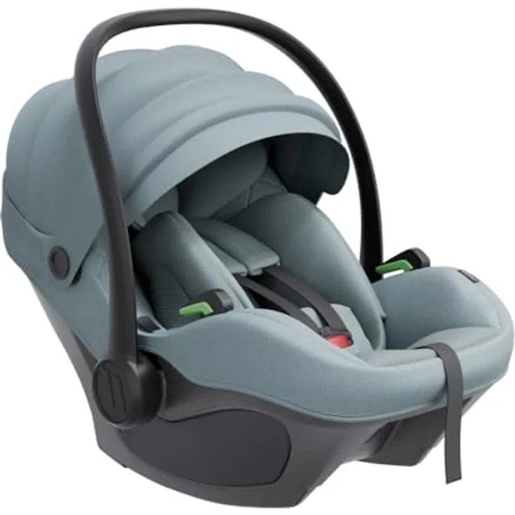Avionaut Pixel 3 Babyschale, ultraleicht (40–86 cm) mit 24-fach anpassbarer Neugeborenen-Einlage, EPP-Sicherheitschale und AirFlow-Polsterung, Petrol