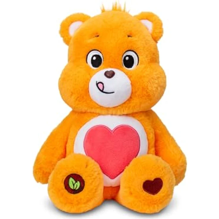 Care Bears Tenderheart Bear Plushie, 14 Zoll Plüsch-Teddy in Orange, super weich, für Kinder ab 4 Jahren, ideales Geschenk für Mädchen und Jungen – Bild 1