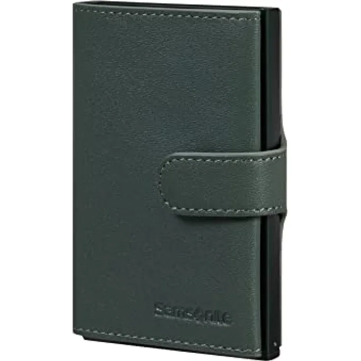 Samsonite Alu Fit SLG - Geldbörse, 10.2 cm, Grün (Climbing Ivy)