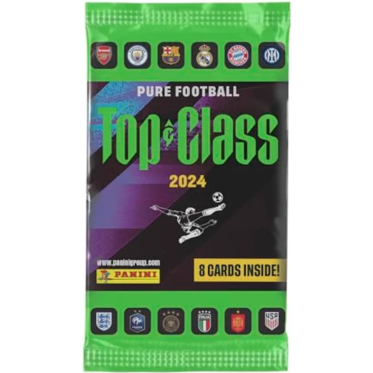 Panini FIFA Top Class 2024 Trading Cards Flow Packs Display (24) - 192 Karten, 10 Subsets, Unbeatable Cards in fünf Farbvarianten – Bild 3
