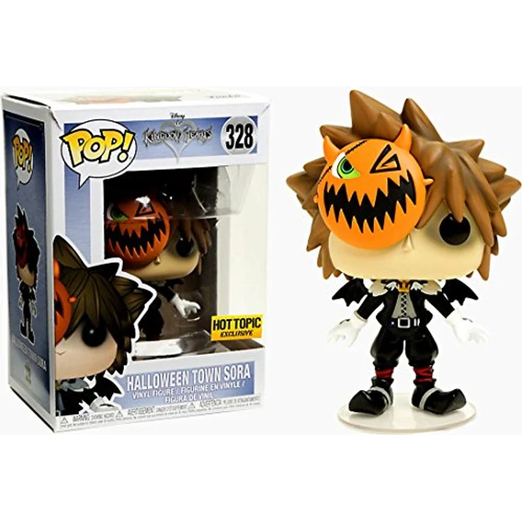 Funko Disney Kingdom Hearts-Halloween Town Sora Figur, Mehrfarbig, 14958 - Sammelfigur, ca. 9 cm groß, original Window Box enthalten – Bild 1