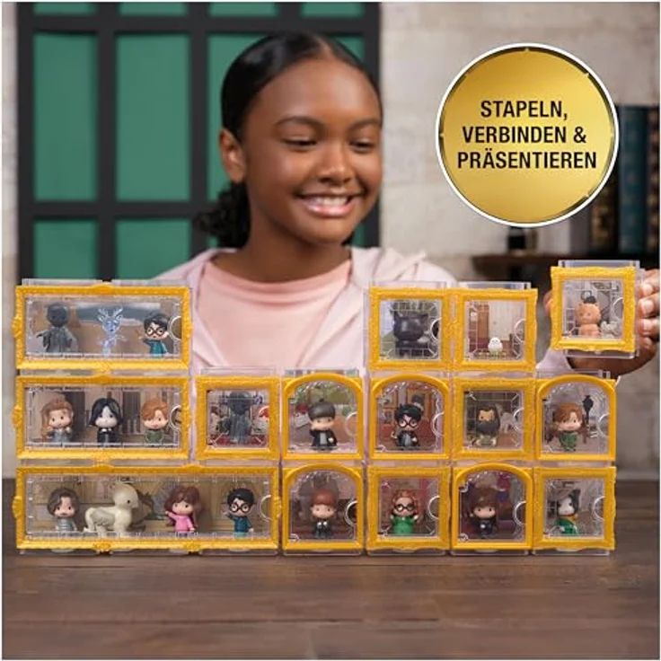 Wizarding World Harry Potter - Micro Magical Moments Sammelfiguren Multipack "Rivalen" mit Remus Lupin, Severus Snape und Peter Pettigrew, inkl. Setzkasten, für Kinder ab 6 Jahren – Bild 4