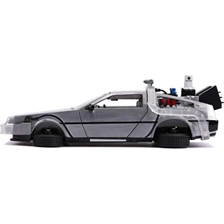 Jada Toys Back to The Future II Diecast Model 1/24 DeLorean Zeitmaschine, offiziell lizenziertes Fertigmodell – Bild 5