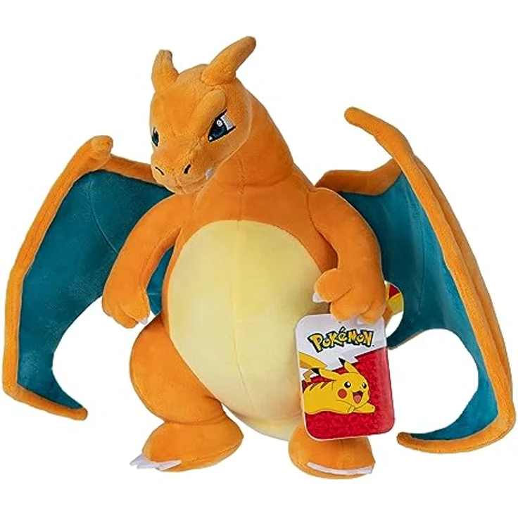 Pokémon PKW3723-30 cm Plüsch - Glurak, offizielles Plüsch – Bild 2