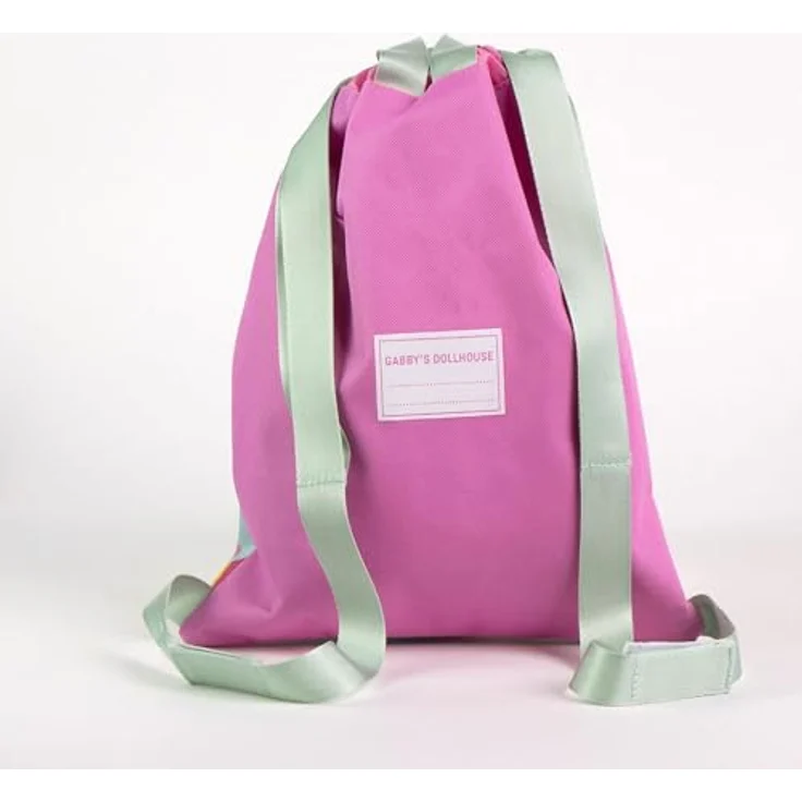 Gabby's Dollhouse Turnbeutel StyleBag, strapazierfähiger Sport- und Fitnessbeutel für Schule & Freizeit, leicht und reißfest – Bild 2