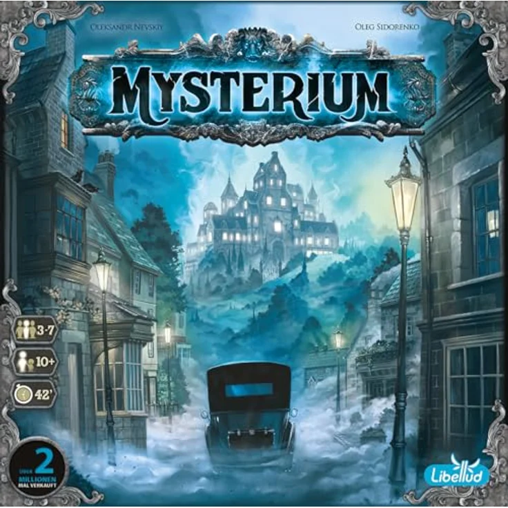 Libellud Mysterium (Refresh), kooperatives Deduktionsspiel für 2-7 Spieler, mit bildhaften Visionen und geheimnisvollem Geist – Bild 3