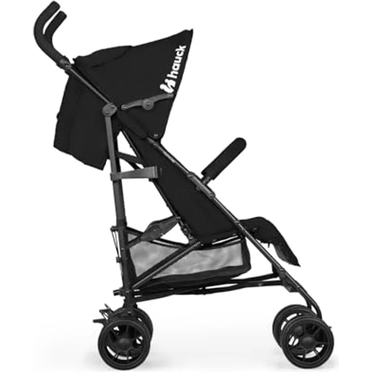 Hauck Buggy Fold N Care, kompakter Schirmbuggy mit UV-Schutz 50+, schwarz, inkl. Gratis Mobilitätsgarantie – Bild 7