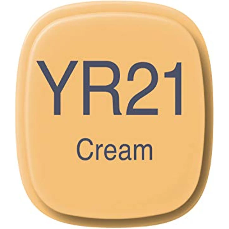 Copic Classic Marker Typ YR - 21, Cream, professioneller Layoutmarker mit dualem Spitzensystem, schnelltrocknend – Bild 3