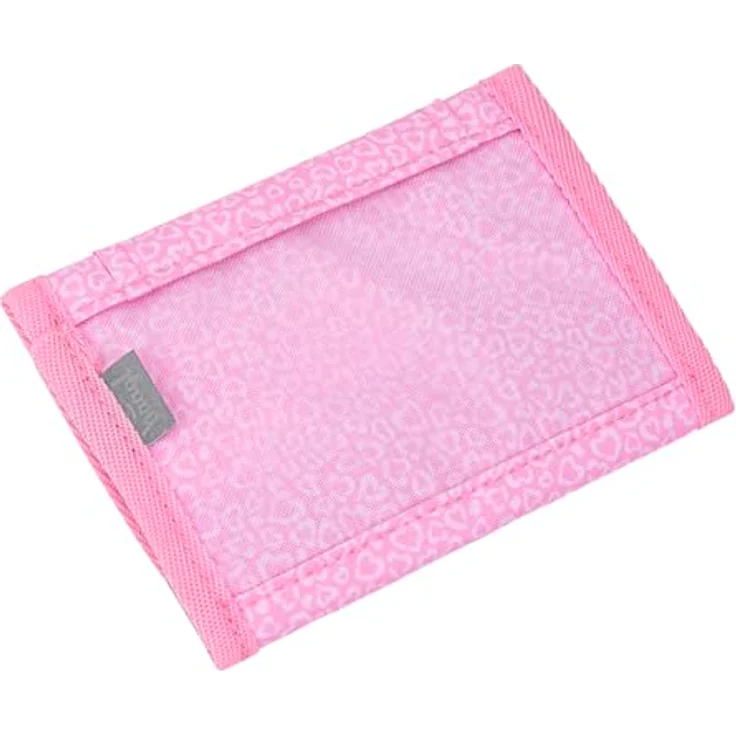 Baagl Brustbeutel Kinder Geldbörse Mädchen Portemonnaie - Hello Kitty, mit verstellbarem Umhängeband und separater Münztasche, 14 × 10 cm, recyceltes Polyester – Bild 3