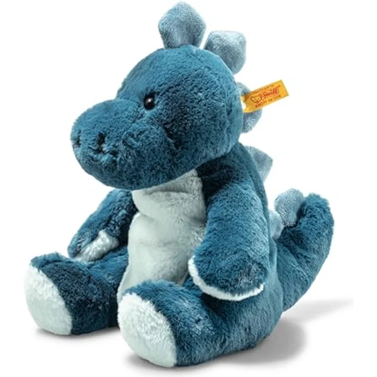 Steiff Dinosaurier Stegosaurus Spott, Kuscheltier aus superweichem Plüsch, 80 cm, petrol – Bild 3