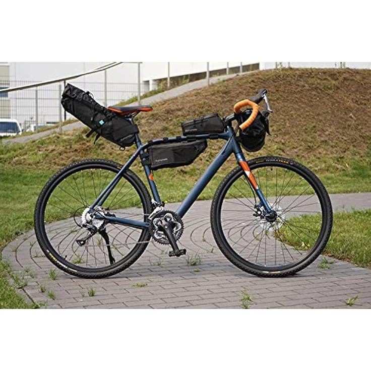 Prophete Sattelpacktasche Bike Packing Version, 10 L Volumen, 100% wasserdicht – Bild 3