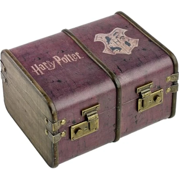 Carat Harry Potter Hogwarts Trunk, offizieller Adventskalender mit Schmuck und Merchandise, ca. 13 x 18 x 23 cm – Bild 1