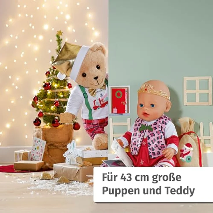 BABY Born Adventskalender mit 24 Überraschungen, Puppenkleidung und Accessoires für 43 cm Puppen, 836101 Zapf Creation - Preisvergleich – Bild 4