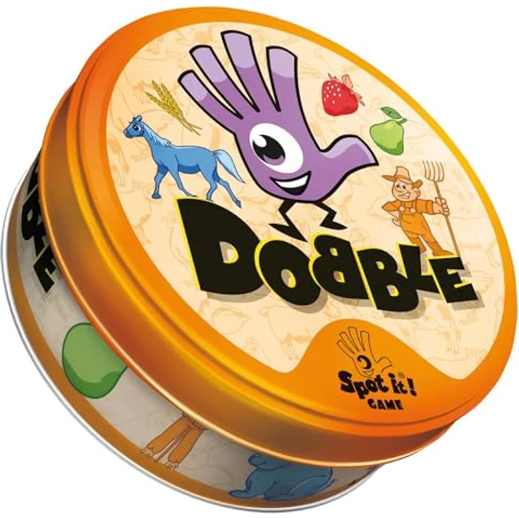 Dobble Bauernhof - Kartenspiel - 5 Spiele in 1 [DE] – Bild 3