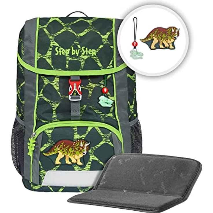 Step by Step KID Kinderrucksack-Set Dino Tres – Bild 2