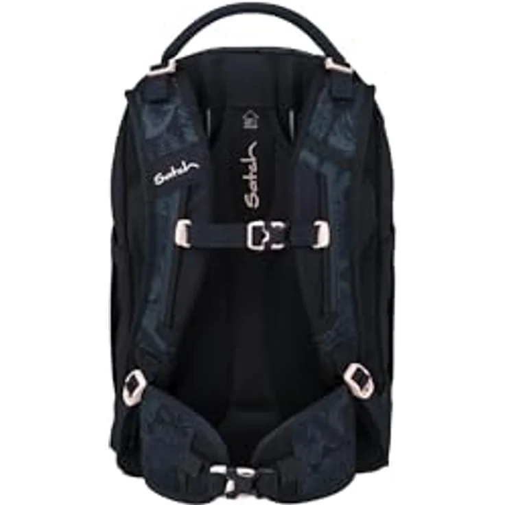 Satch Pack, ergonomischer Schulrucksack mit 30L Stauraum, Midnight Jungle - Blau – Bild 4