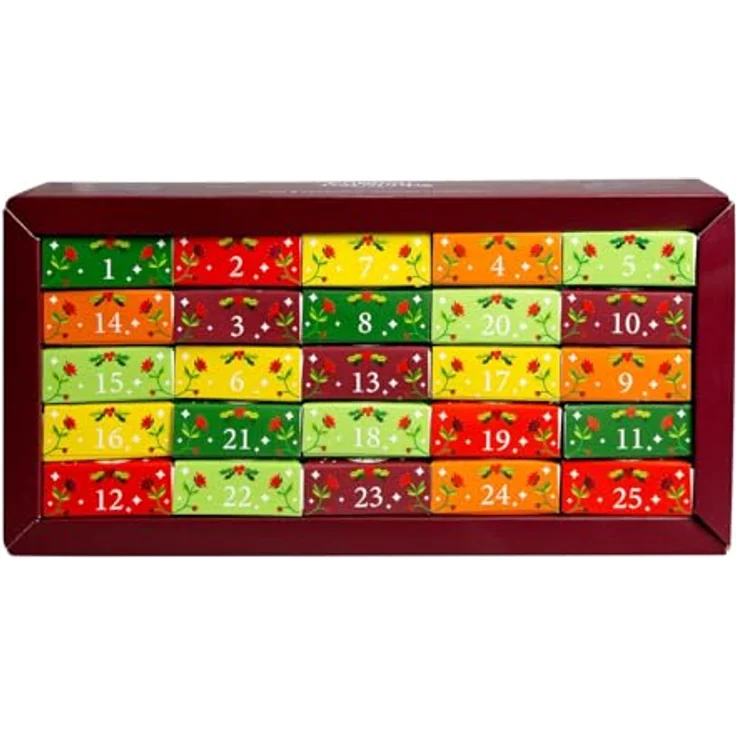 English Tea Shop ETS - BIO Tee Adventskalender "Christmas Vibes only", 24 erntefrische Tees in edlem Design, 25 Pyramidenbeutel – Bild 6