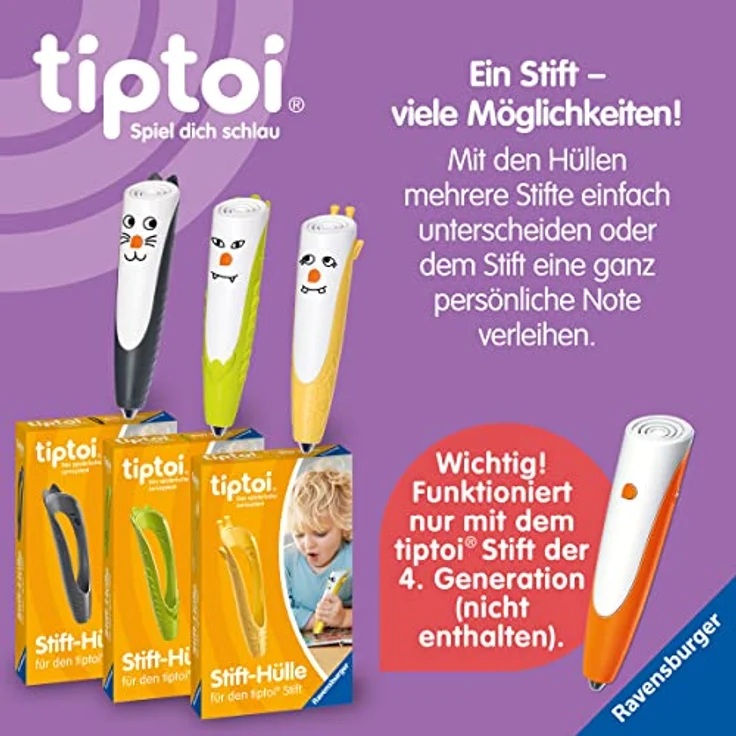 Ravensburger 00110 'tiptoi Stift', audiodigitale Lern- und Kreativsystem, Lernspielzeug für Kinder, ab 2 Jahren – Bild 10