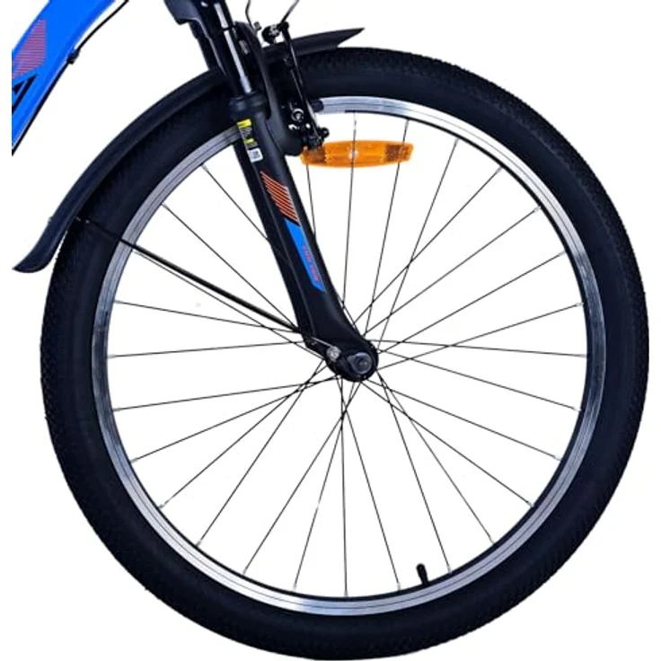 Volare Jugendfahrrad Cross, 3 Gang, Nabenschaltung, 24 Zoll, blau – Bild 2