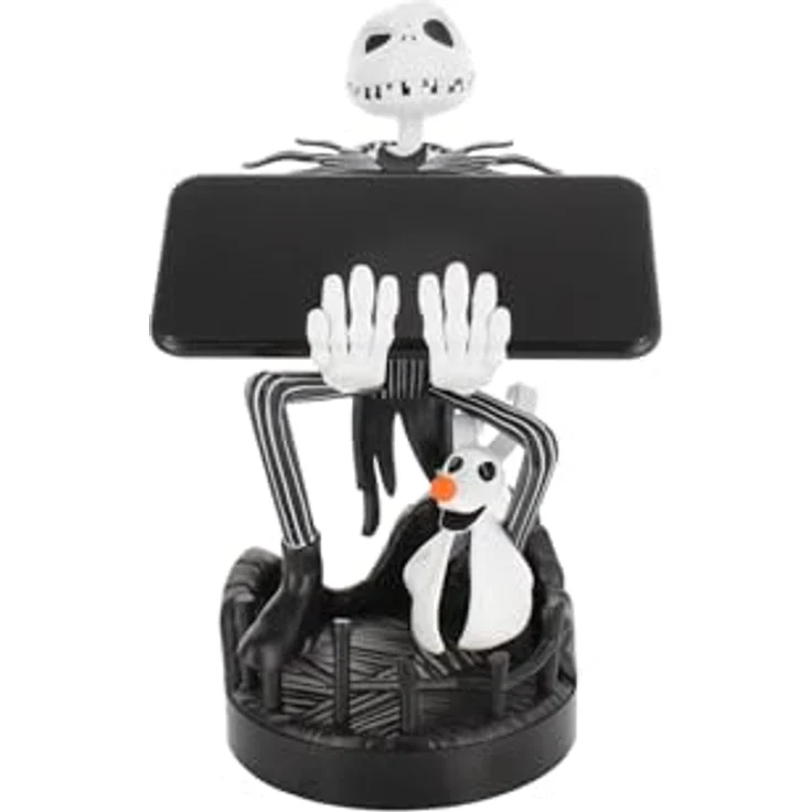 EXQUISITE GAMING Jack Skellington Figur, 21 cm, Sammelfigur aus Disney's Nightmare Before Christmas, kompatibel mit Smartphones und Game Controllern – Bild 3