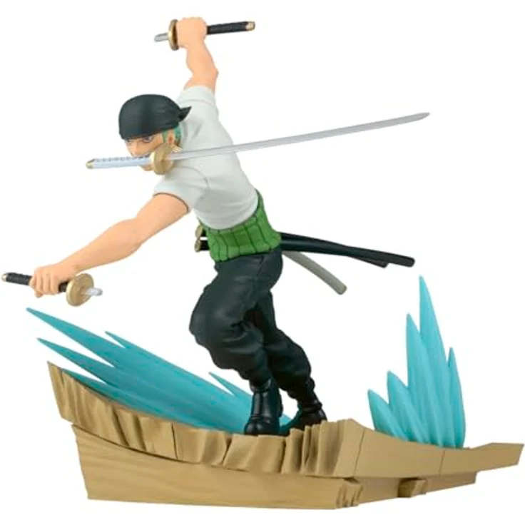 Banpresto One Piece - Roronoa Zoro Senkozekkei, limitierte PVC-Statikfigur in hoher Qualität – Bild 1