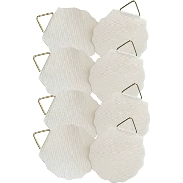AVERY Zweckform 3732 Bildaufhänger zum Kleben 8 Stück (Ø 30 mm Durchmesser, weiße Aufkleber, Tragkraft bis zu 0,8 kg / 800 g, selbstklebend, besonders stabil, für Bilder, Teller und Deko Objekte) – Bild 5