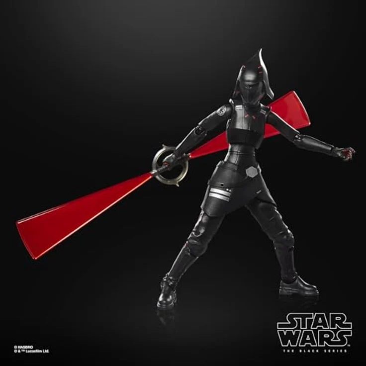 Hasbro Star Wars The Black Series Seventh Sister Inquisitor, 15 cm Action-Figur, schwarz – Bild 5
