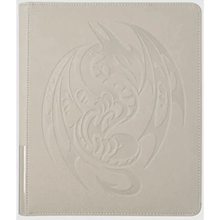 Dragon Shield Card Codex 360, Sammelkarten Zubehör, Ashen White – Bild 1