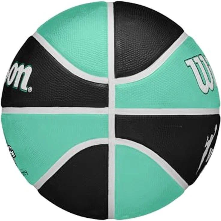 Wilson WNBA Team Tribute Basketball, New York Liberty, royal, Größe 6, mit verbessertem Grip für Innen- und Außenplätze – Bild 4