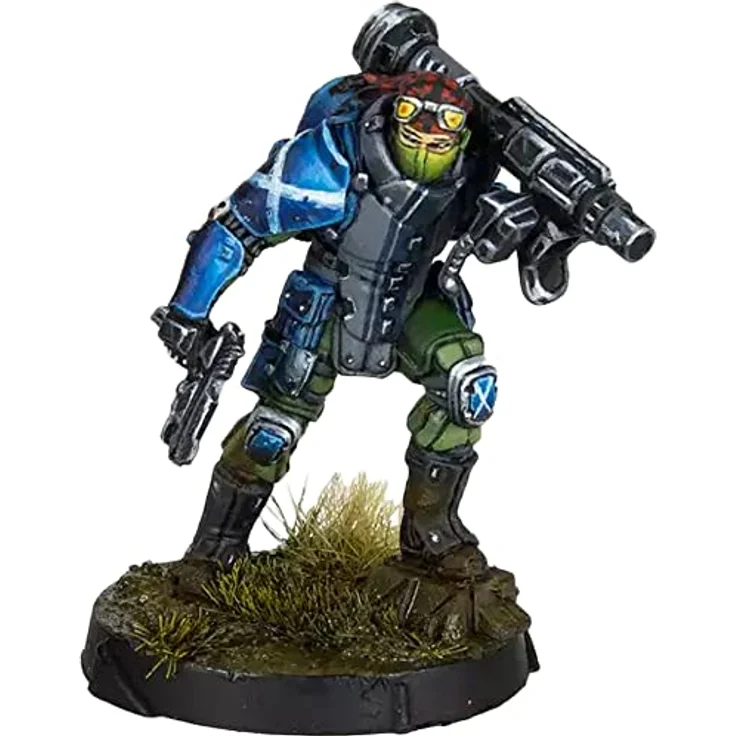 Infinity Scots Guard, Sammelfigur der kaledonischen Streitkräfte mit modernster Kampftechnik – Bild 2