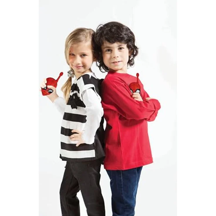 Lexibook Spider-Man Walkie Talkies, 2 Kanäle für Kinder, rot – Bild 3