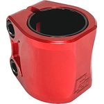 Fantic26 Twinlock Stunt-Scooter Double Clamp 32/35 Rot, Leichtgewichtige Lenkerklemme aus 6061 Aluminium T6-Legierung