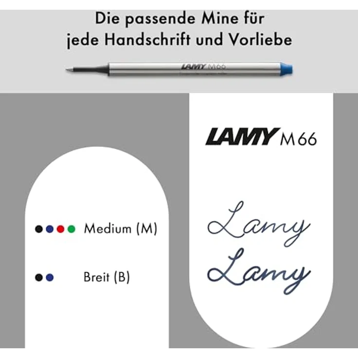 Lamy Swift, Kappenloser Tintenroller mit versenkbarem Clip, grau – Bild 4