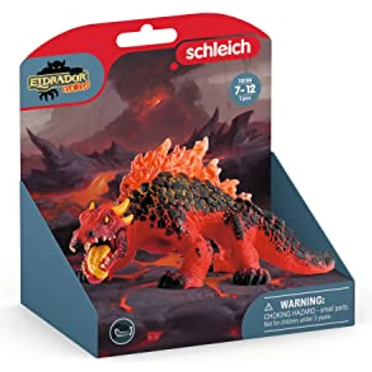 schleich 70156 Magmawaran, ab 7 Jahren, ELDRADOR CREATURES - Spielfigur, 18 x 8 x 8 cm – Bild 2