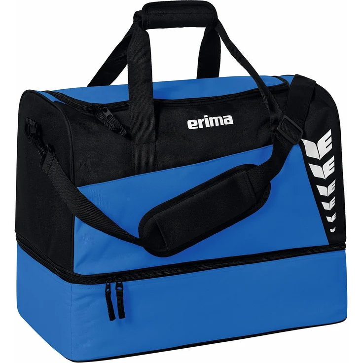 Erima Sporttasche SIX WINGS Sporttasche mit Bodenfach, strapazierfähiges Design mit modernem SIX WINGS Print, blau – Bild 1