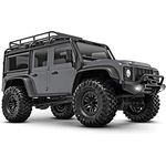 TRAXXAS TRX-4M 1/18 LD Land Rover Defender Silber Scale-Crawler inkl. Akku/Lader 4WD RTR