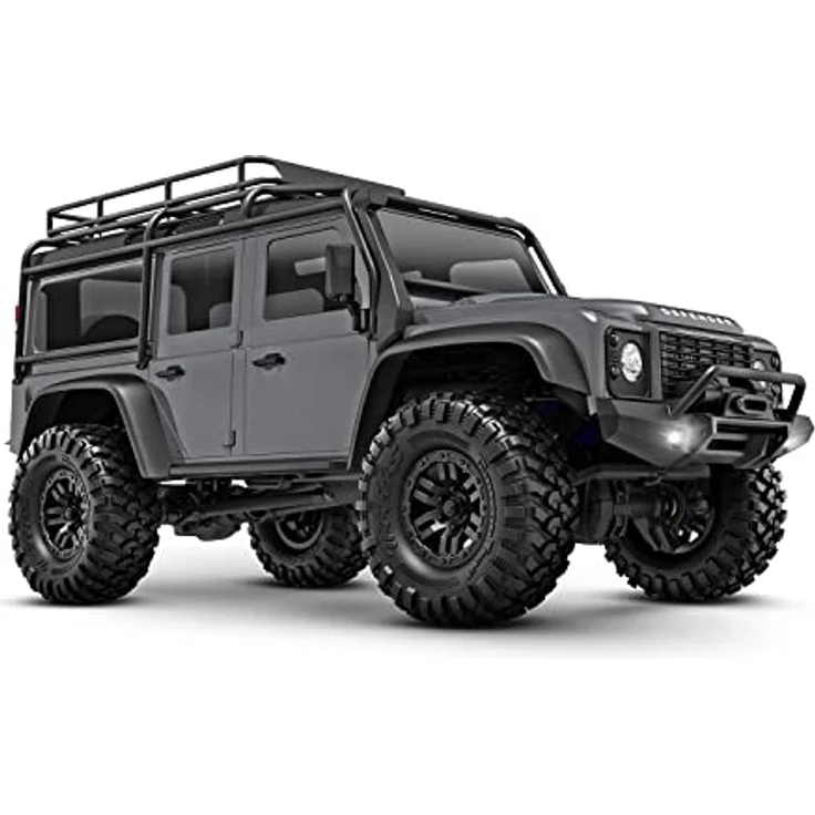 TRAXXAS TRX-4M 1/18 LD Land Rover Defender Silber Scale-Crawler inkl. Akku/Lader 4WD RTR – Bild 1