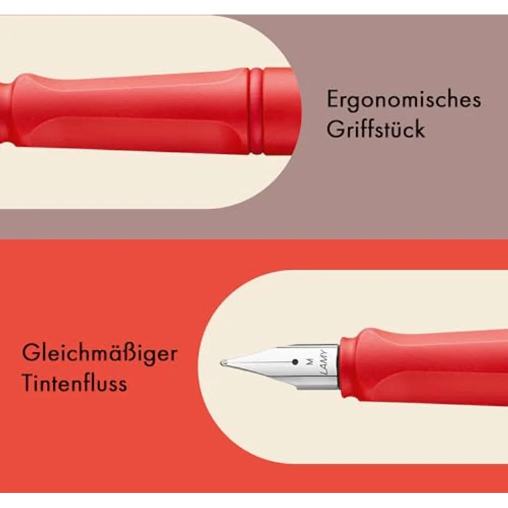 LAMY Füllhalter safari Cozy Strawberry M - Special Edition – Bild 4