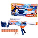 Nerf Loadout Arctic Zerostriker, anpassbarer Blaster mit 6-Dart-Innenclip und Zubehörteilen